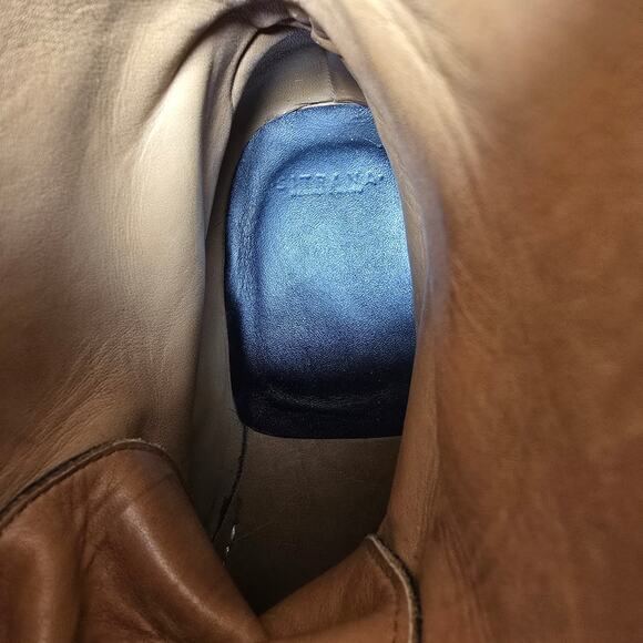 Sitrana Mens Boots Black Full Grain Leather Hand Made Chile Calf US Mens 8-8.5 - Picture 7 of 7